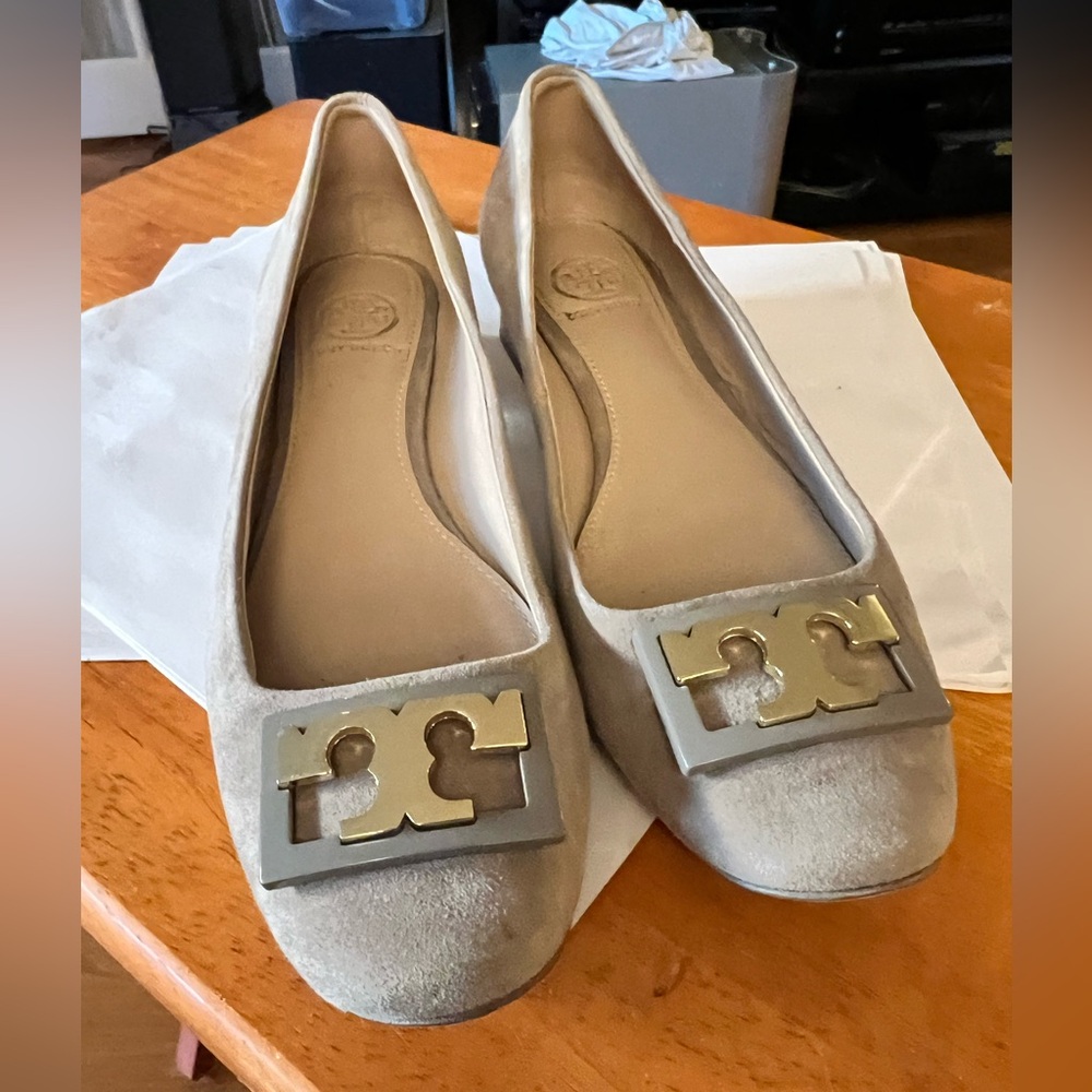 Tory Burch suede shoes